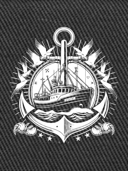 Fischerboot Logo