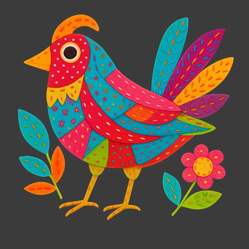 Patchwing – The Fabric Feather Bird