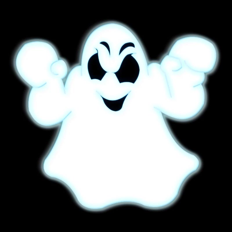 Leuchtender Halloween-Geist