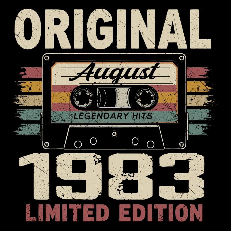 August 1983 August 1983 Geschenk August 1983 August 1983