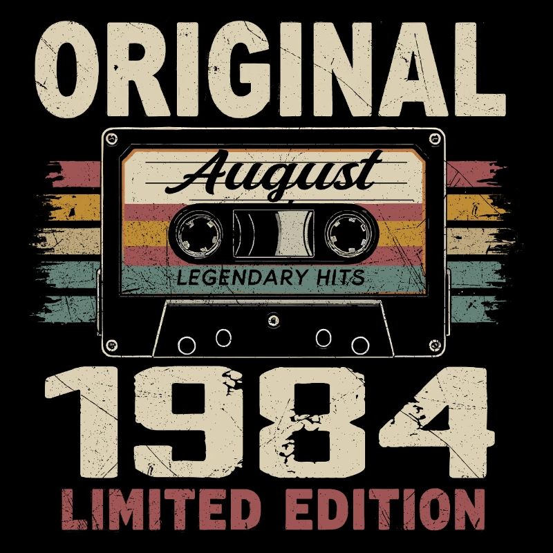 August 1984 August 1984 Geschenk August 1984 August 1984