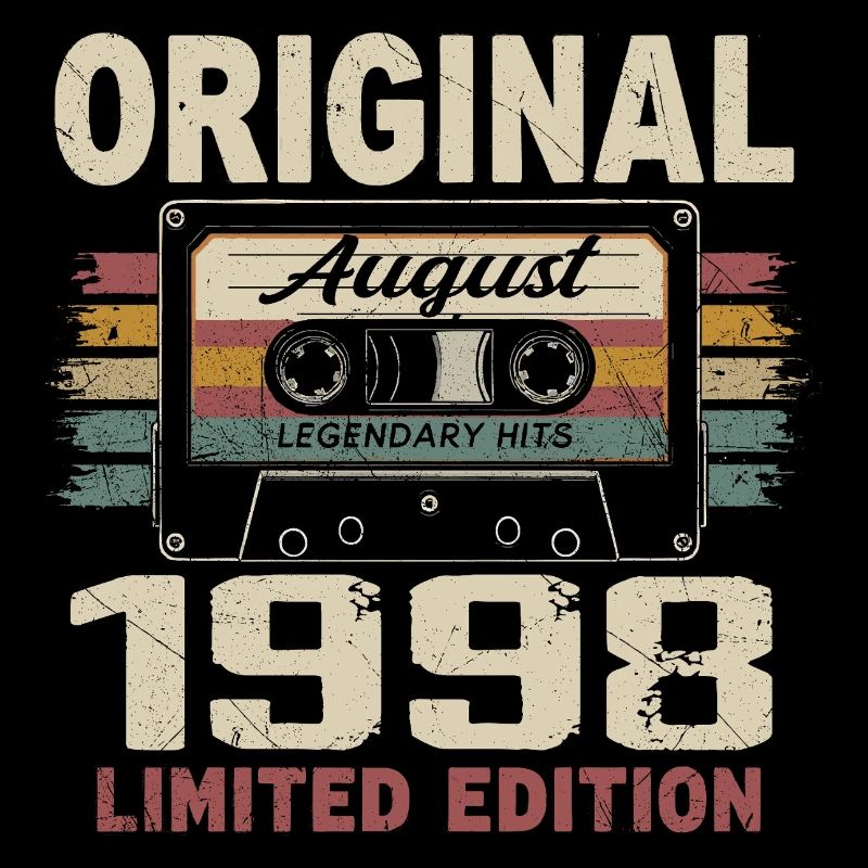 August 1998 August 1998 Geschenk August 1998 August 1998