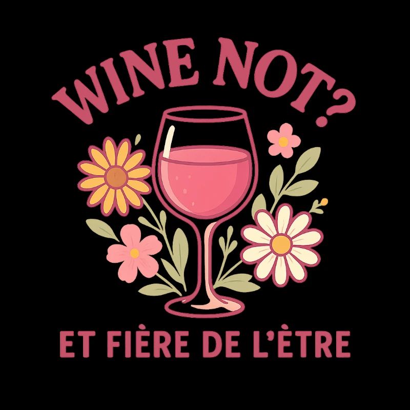 Wine Not ? – Version féminine et estivale, fleurs