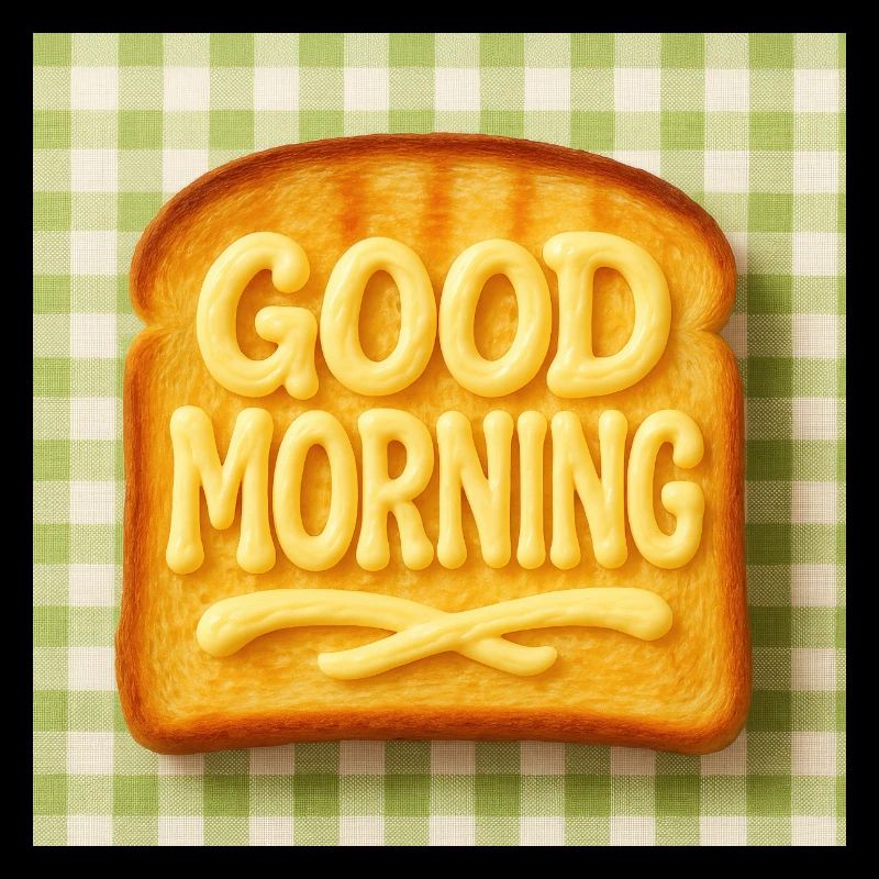 Good morning toast mit Butter