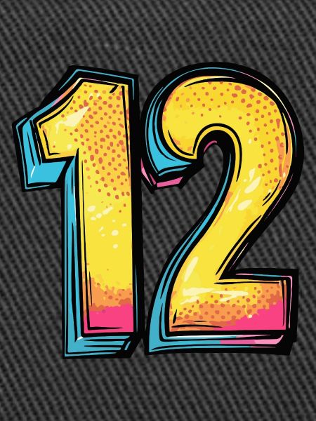 12 Number Comic