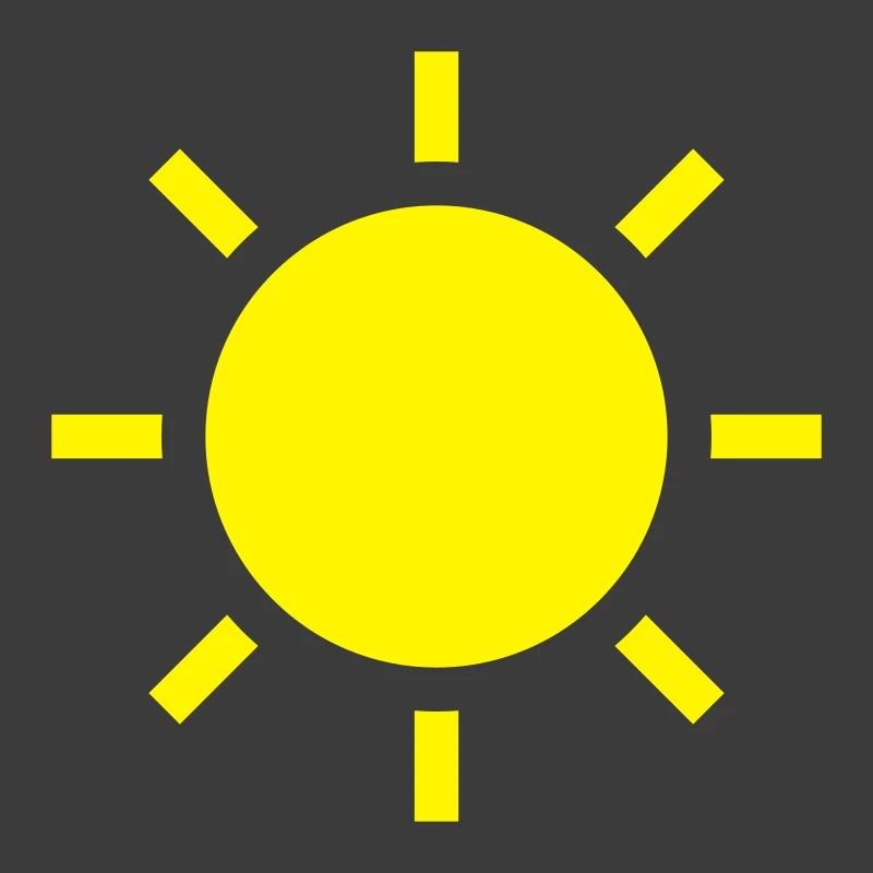 Symbole de temps - soleil
