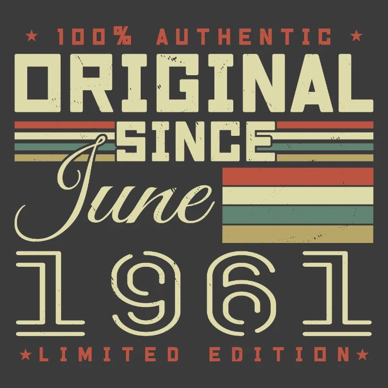 Geburtstagsgeschenk Juni 1961, Geschenk Juni 1961