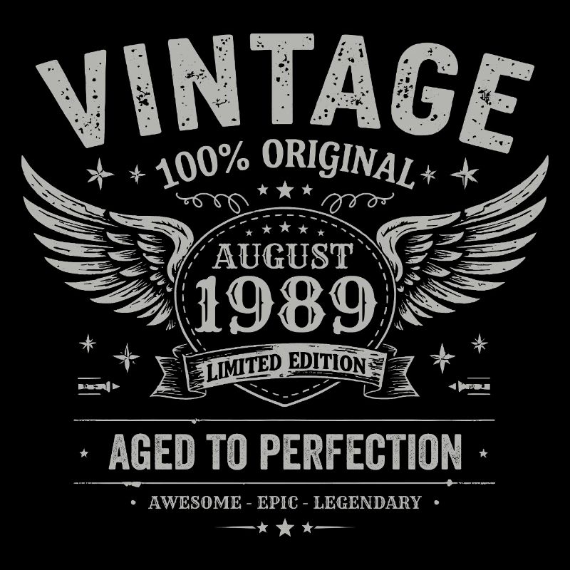 Born in August 1989, built August 1989 - August 1989