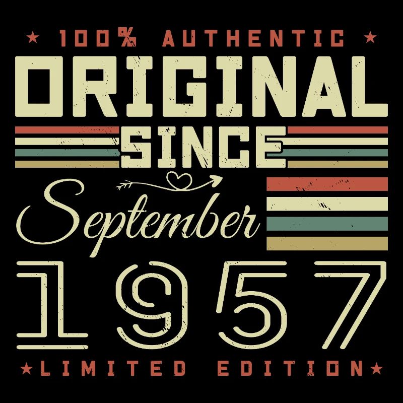 Septembre 1957 septembre 68e anniv édition limitée