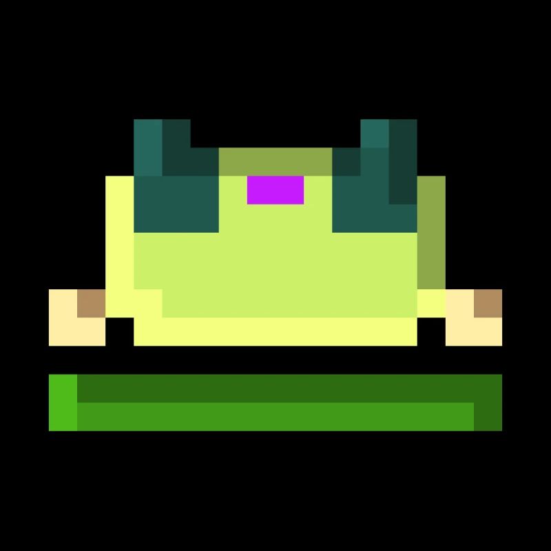 Pixel Frosch