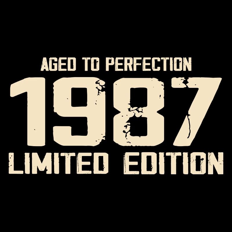 1987 Limited edition 1987 Birthday 1987 Retro