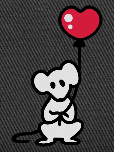 Mouse + balloon