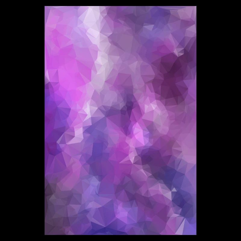 Low Poly triangulated Galaxy