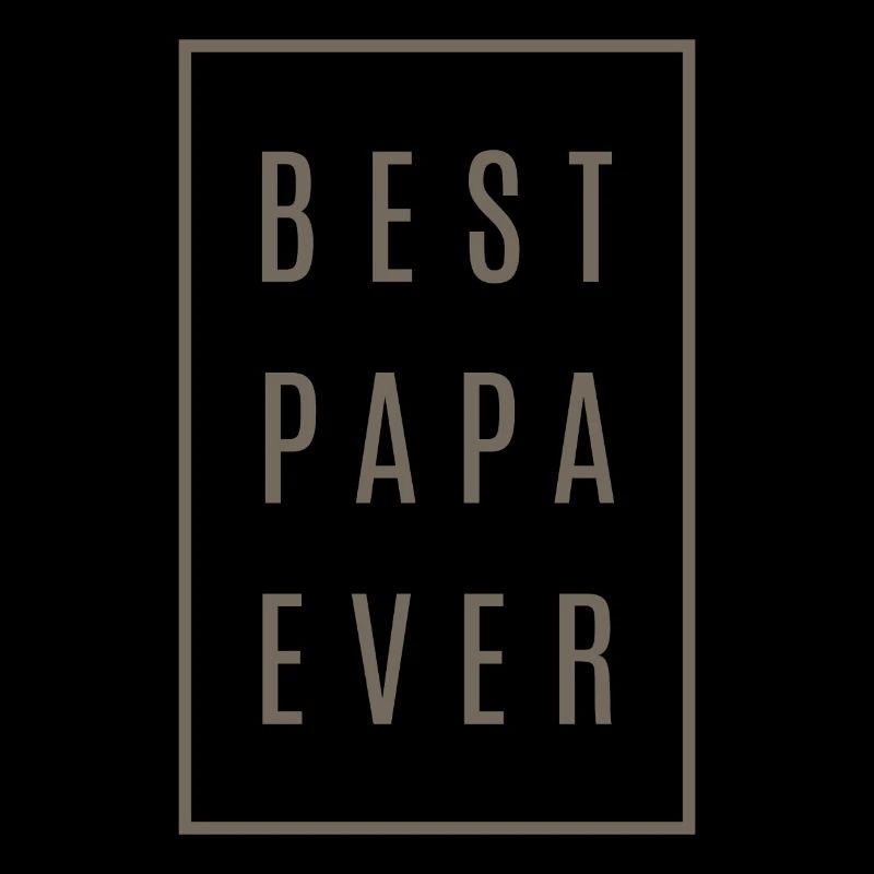 Best Papa Ever Tees Gift!