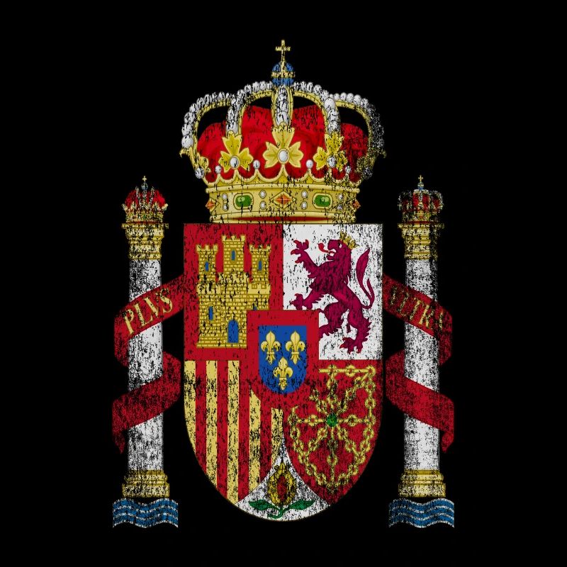 Spanisch-Wappen Spanien Symbol