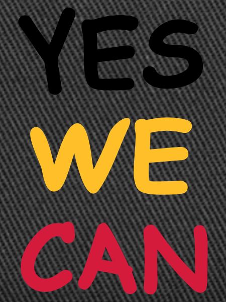 yes we can