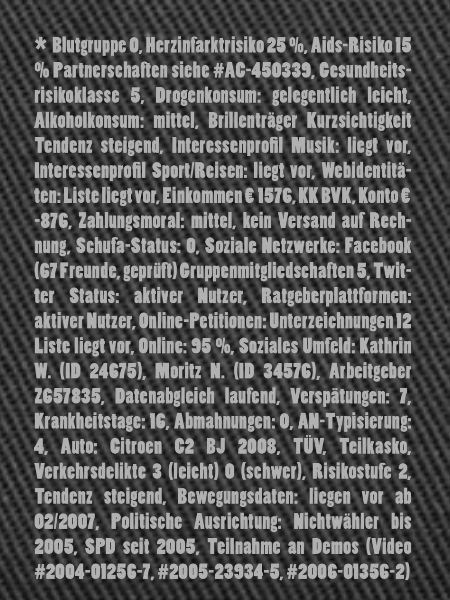 Datensatz