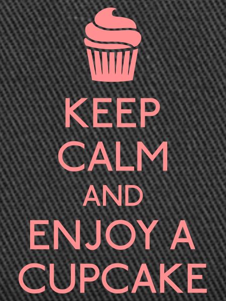 Keep Calm Cupcake