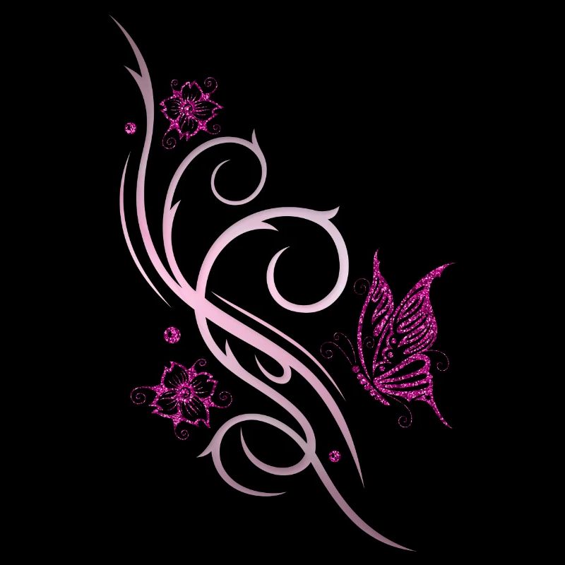 Fleurs de fleurs de cerisier papillon