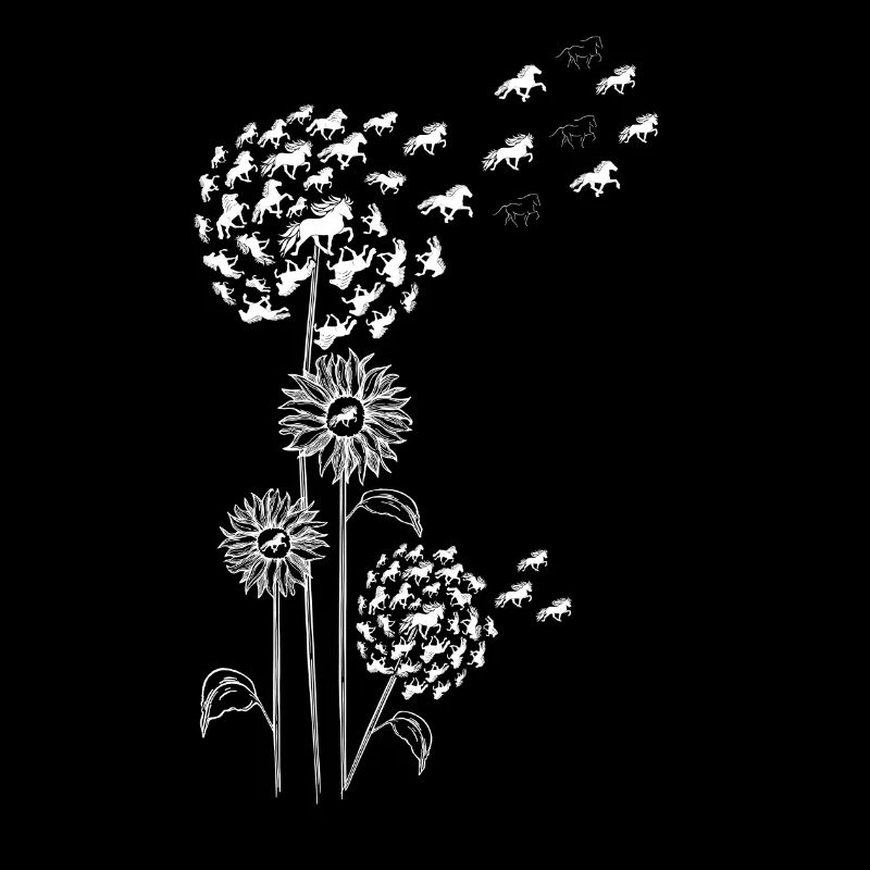 Pissenlit à la fleur et Tölt White