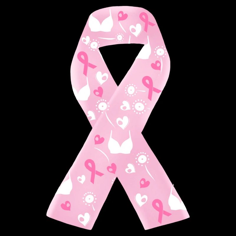 ruban octobre rose solidarité cancer