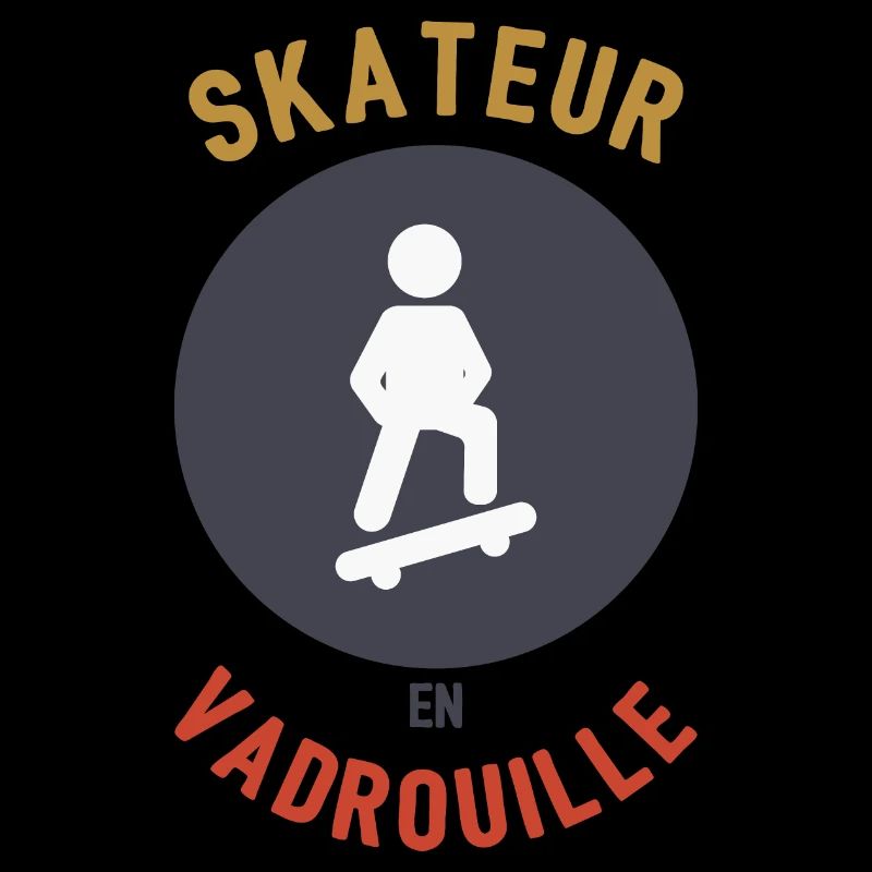 Skateboarder im Mopp