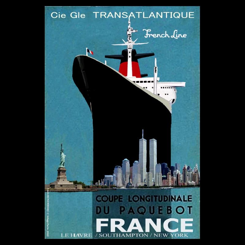 POSTER LINER FRANKREICH Louis RUNEMBERG © Adagp