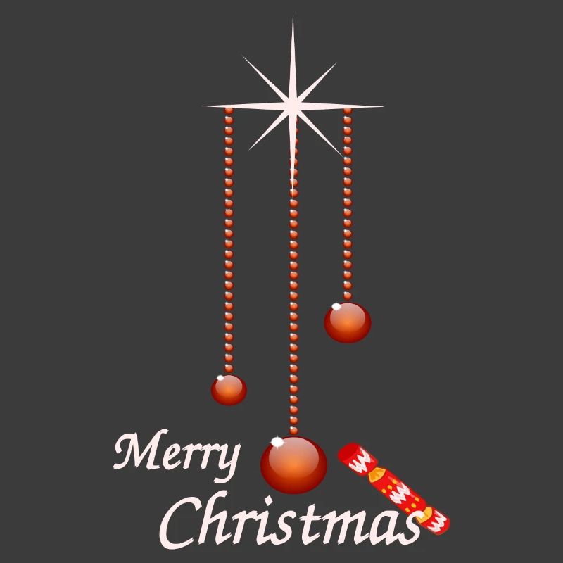 Weihnachtskugeln mit Bonbon