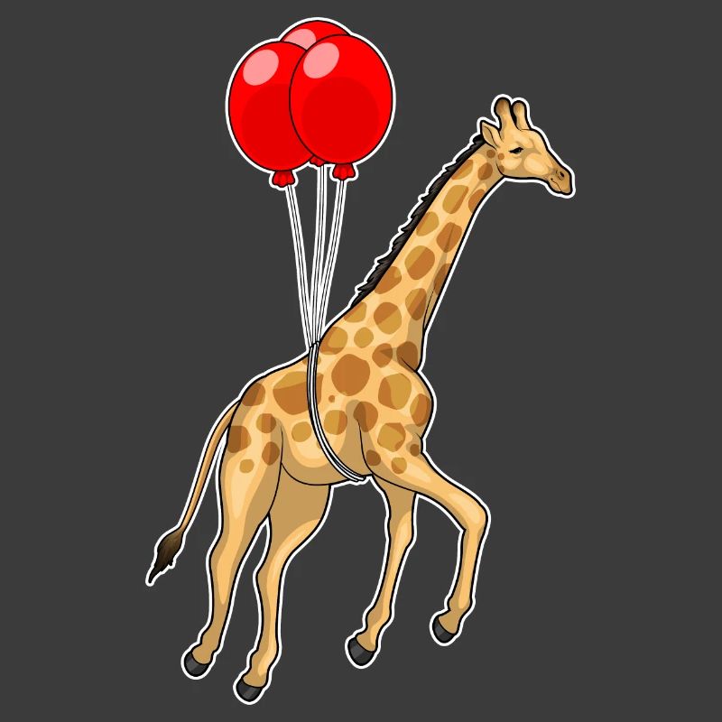 Giraffe Luftballon