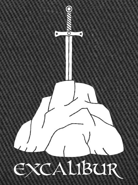 L'épée Excalibur (blanc)