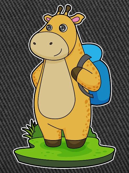Giraffe Hiker Backpack Hiking