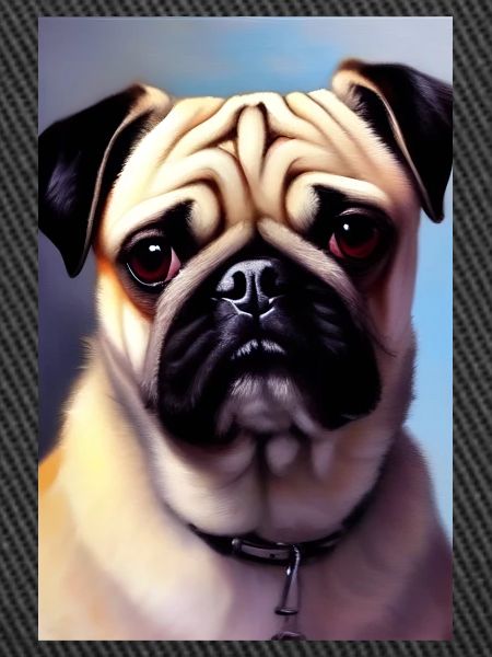 Mops Hund