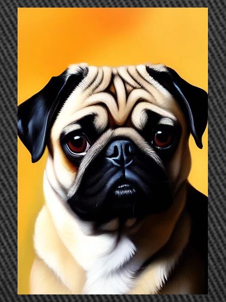 Mops Hund