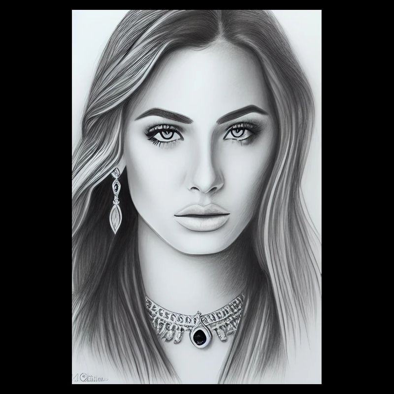 Femme avec des bijoux