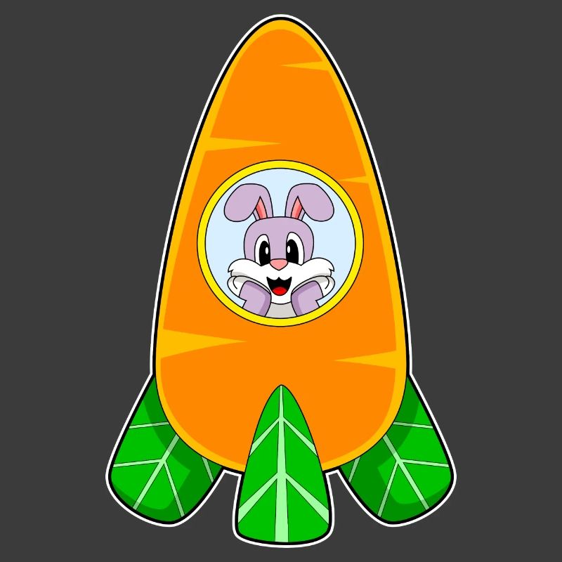 Rabbit Spaceship Space