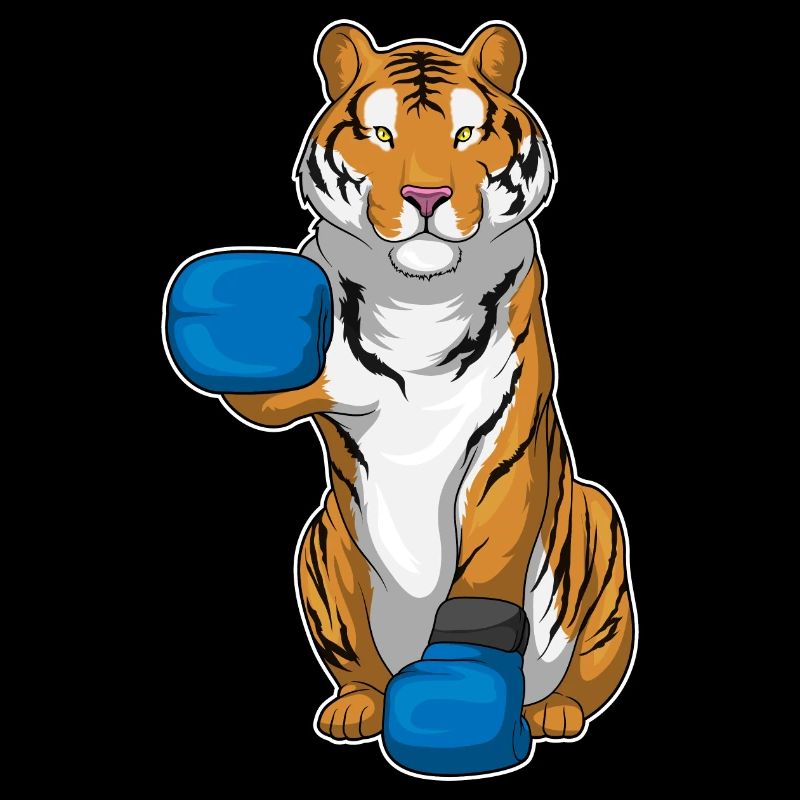 Boxeur Tiger Gants de boxe Boxe Boxe