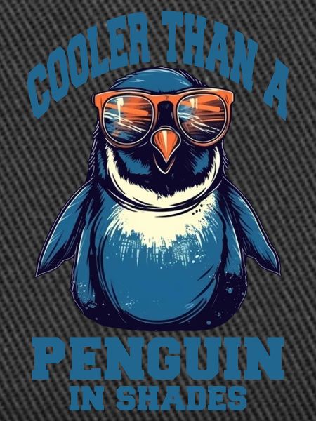 Cool penguin with sunglasses