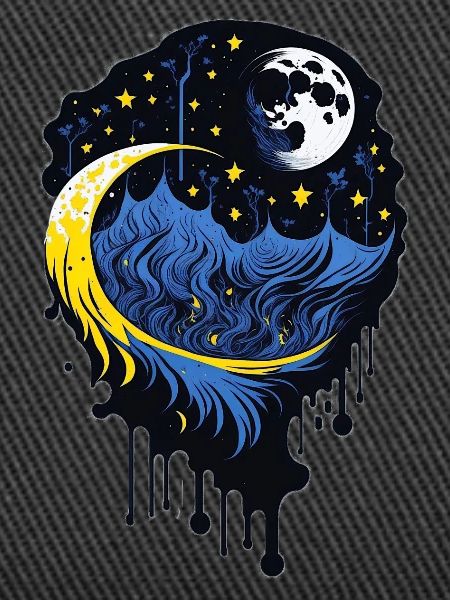 Moon and Stars