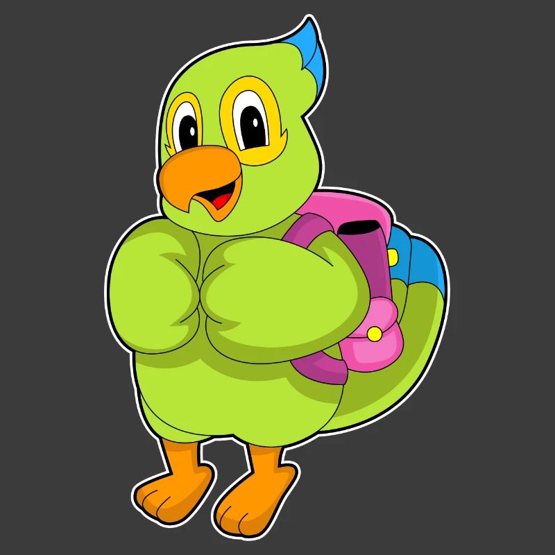 Parrot Student Backpack School