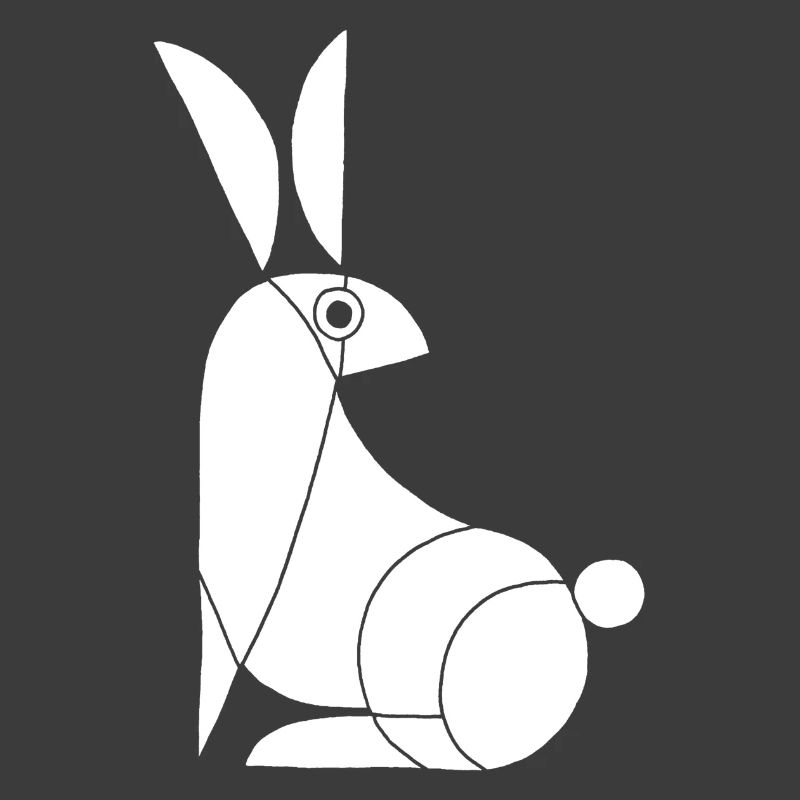 Funny White Rabbit