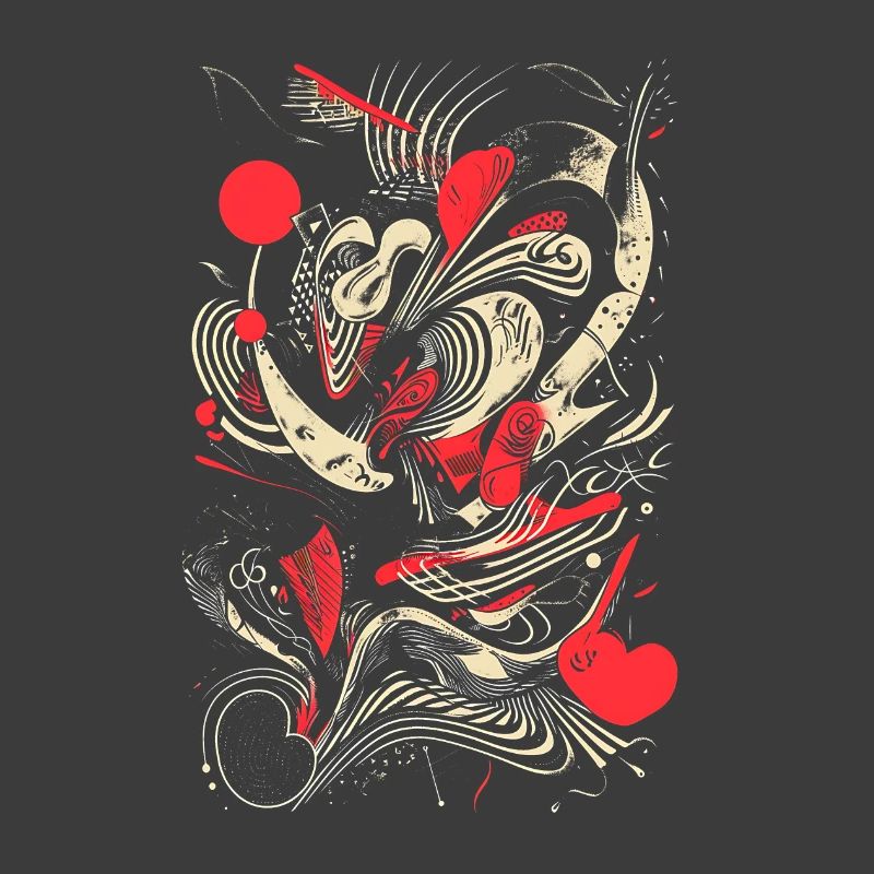 Cool Abstract Design with Dynamic Lines and Shades