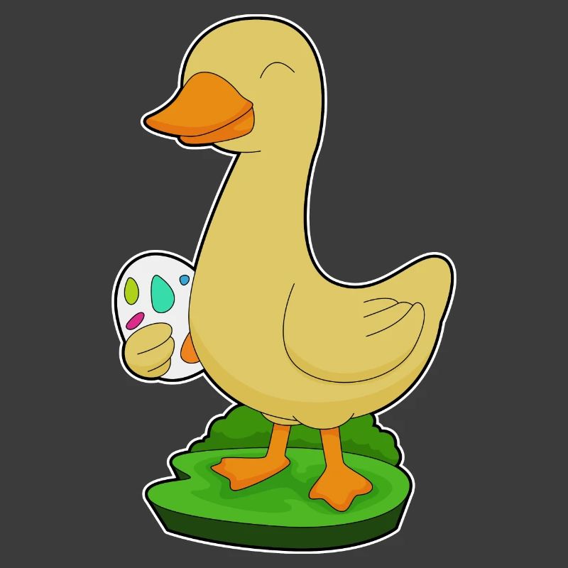 Duck Easter Easter Egg