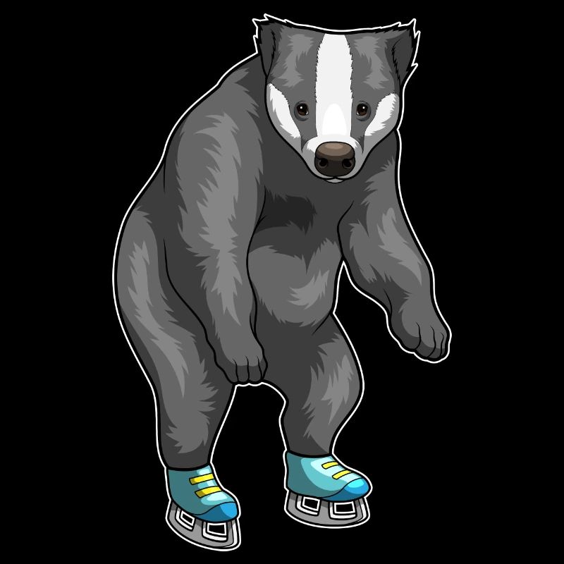 Badger Ice Skating Patins à glace