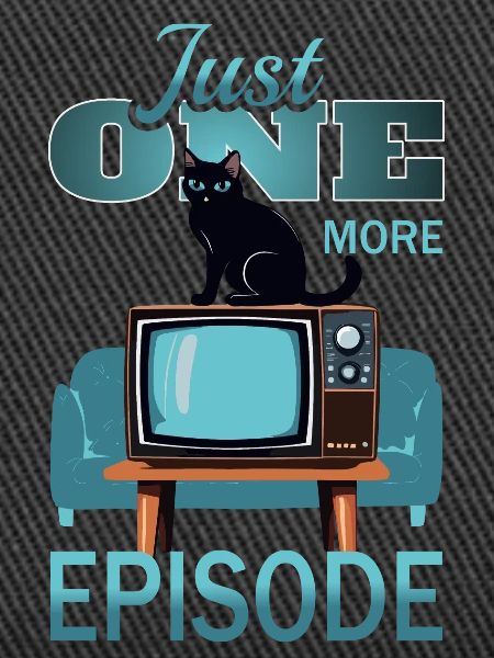 Cat on TV