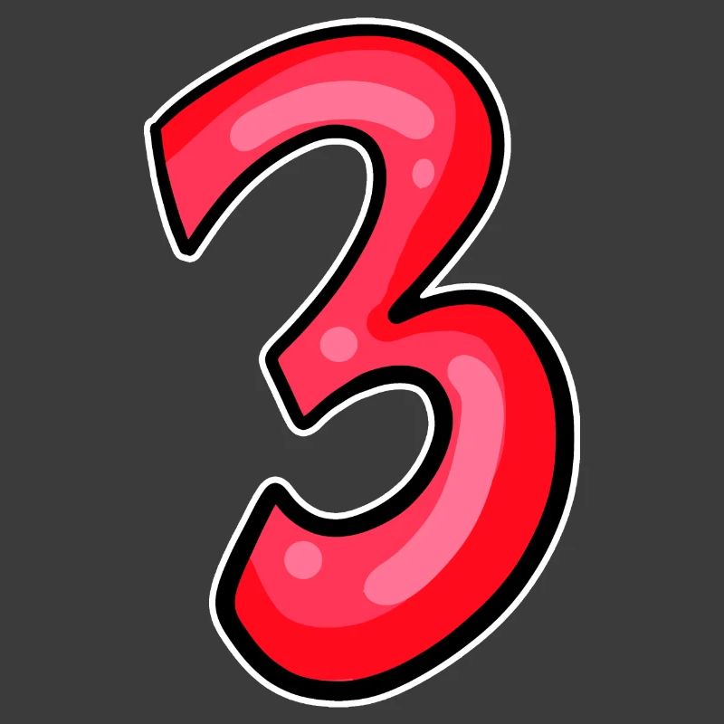 Trois - 3 - Numéro 3 - Numéro 3
