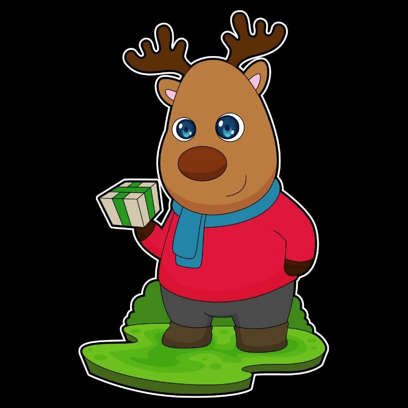 Reindeer Christmas Package