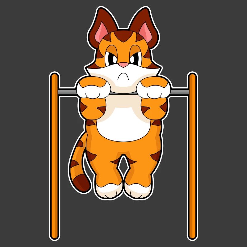Tiger Bodybuilder Pull-ups Bodybuilding