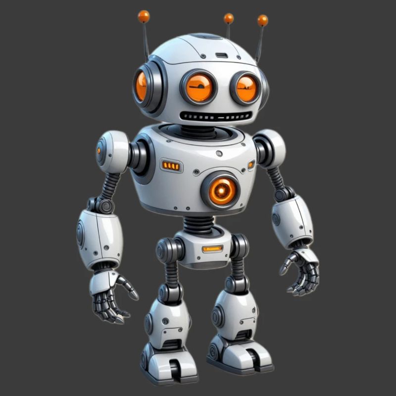 Cartoon Roboter