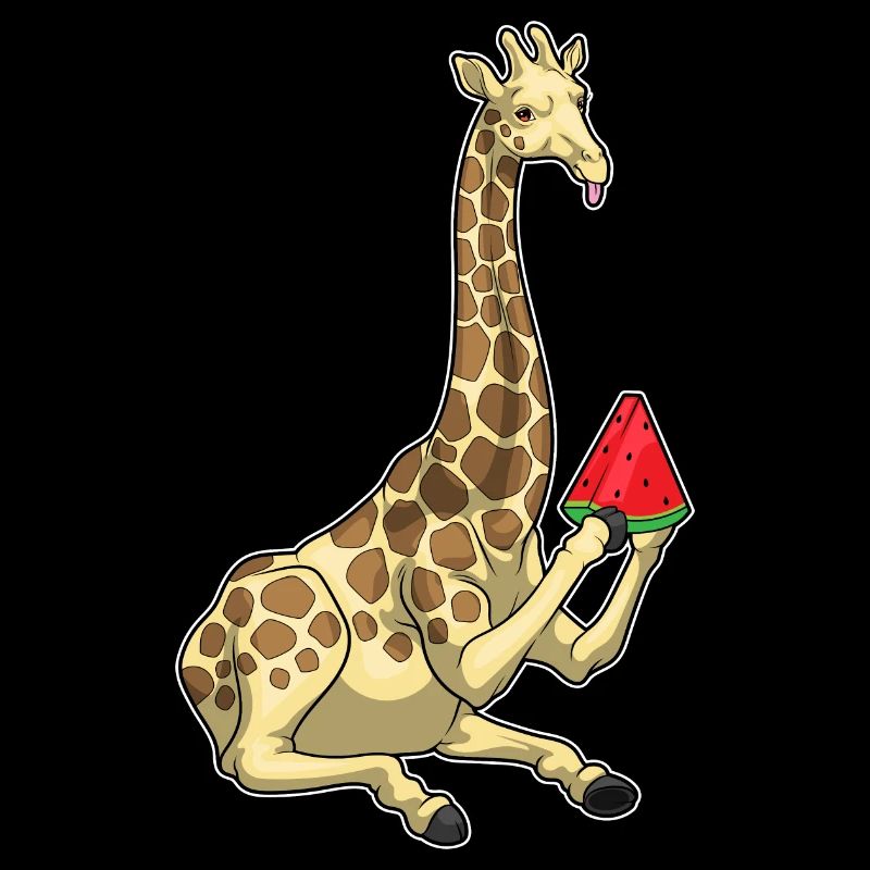 Giraffe Wassermelone
