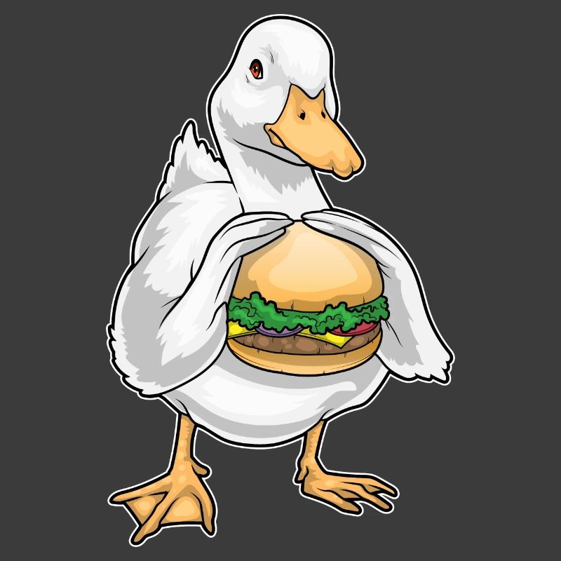 Cheeseburger au canard